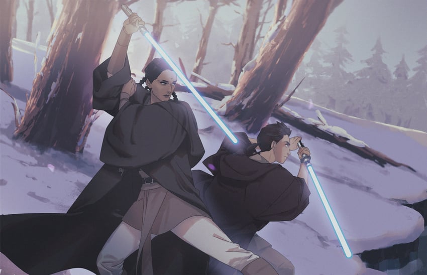 kanan jarrus and depa billaba (star wars and 2 more) drawn by 0109_(artist)