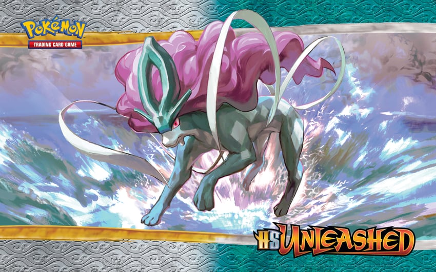 suicune (pokemon and 1 more) drawn by kawaguchi_youhei