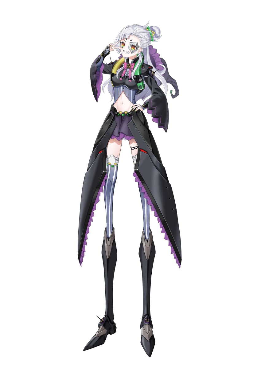 murasaki shion and moira (hololive and 1 more) drawn by nyacifer
