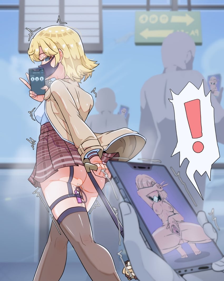watson amelia (hololive and 1 more) drawn by moral_cacoethes