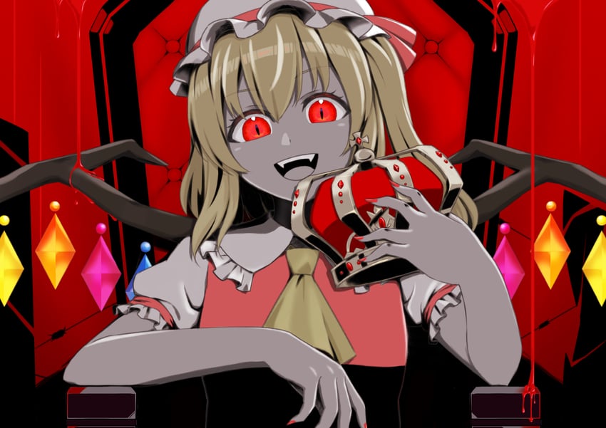 flandre scarlet (touhou and 1 more) drawn by minarin-rinsuki