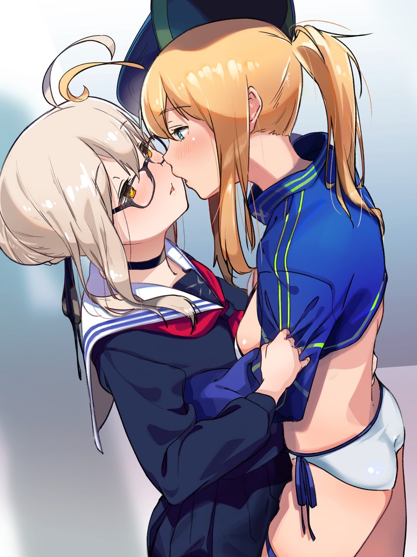 artoria pendragon, mysterious heroine xx, and mysterious heroine x alter (fate and 1 more) drawn by suppa_(hagakuresuppa)