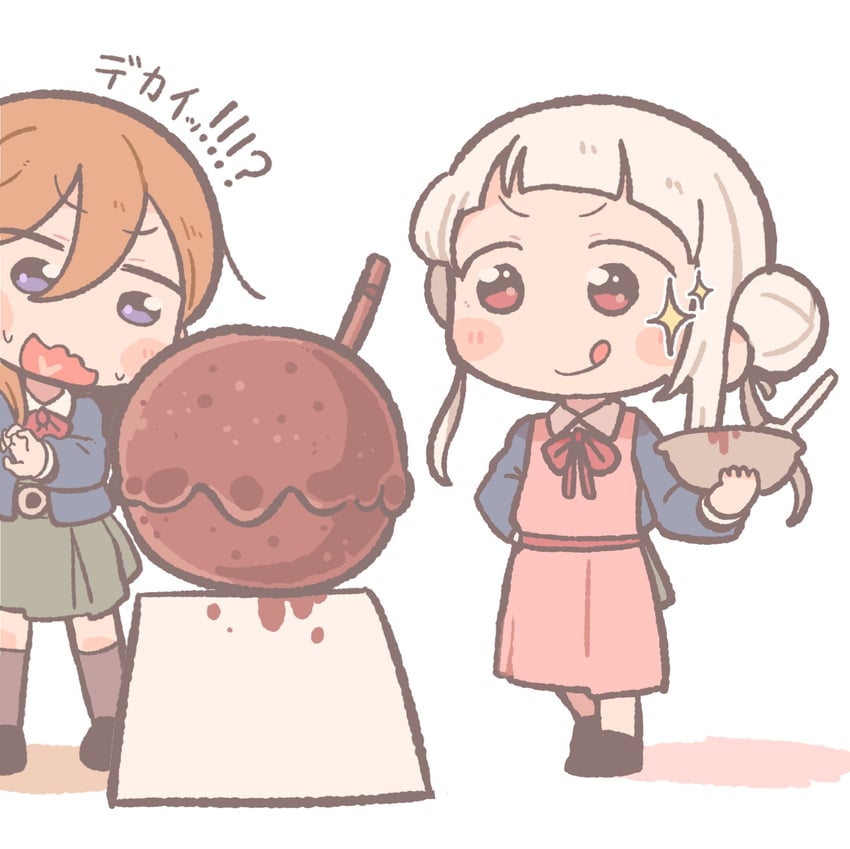 shibuya kanon and arashi chisato (love live! and 1 more) drawn by henyomen
