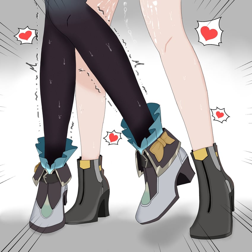 trailblazer, firefly, and stelle (honkai and 1 more) drawn by ryuuji_29