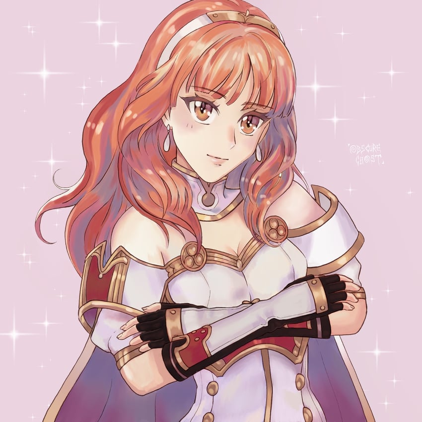 celica (fire emblem and 1 more) drawn by obscure_ghost