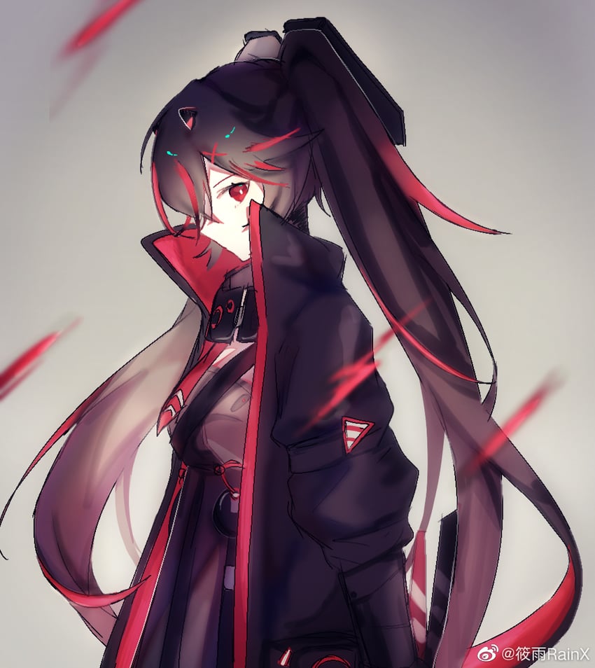 lucia and lucia: plume (punishing: gray raven) drawn by xiao_yu_rainx