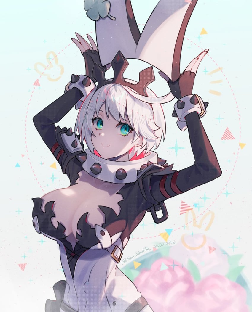 elphelt valentine (guilty gear and 1 more) drawn by youmicitrustea