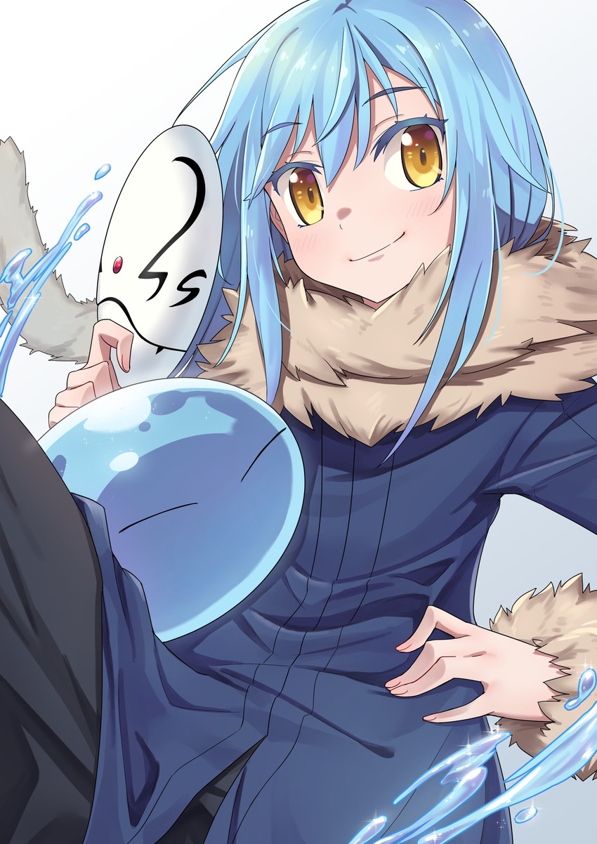 rimuru tempest (tensei shitara slime datta ken) drawn by lo_xueming
