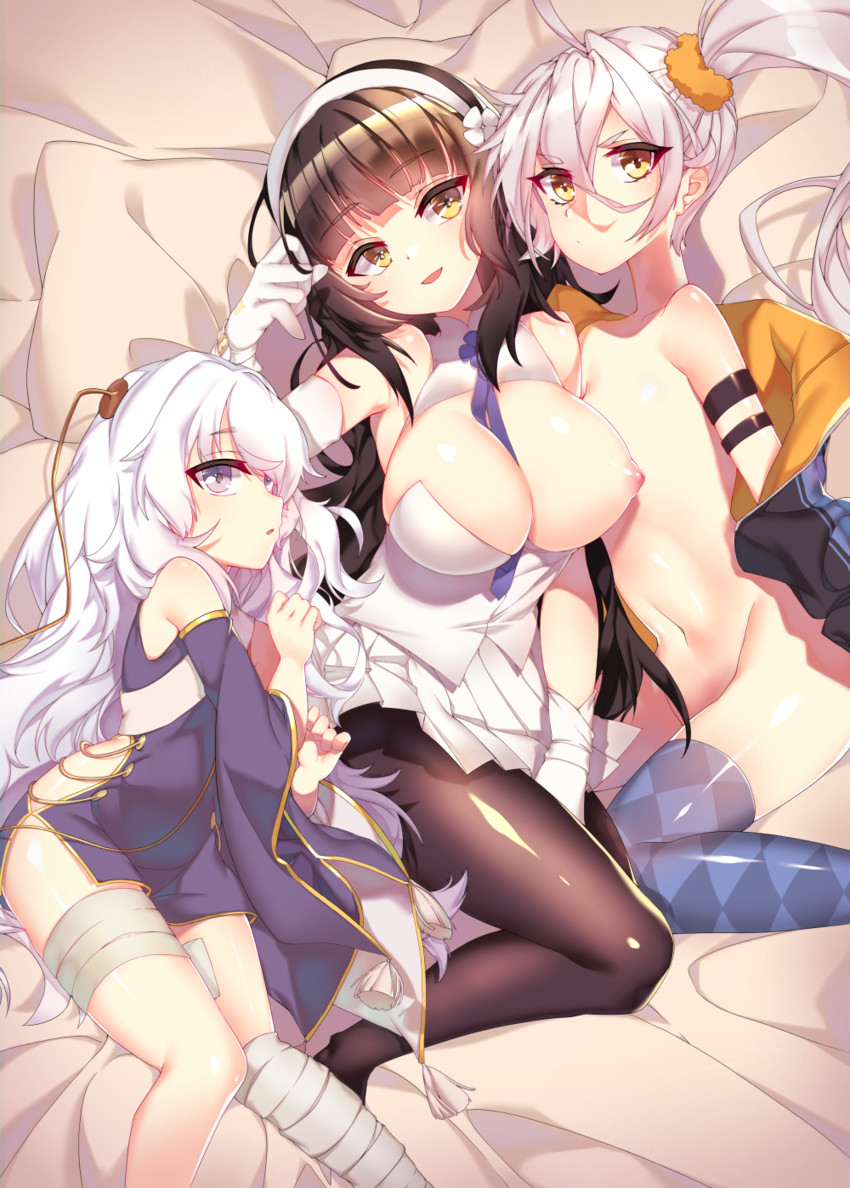 type 95, ribeyrolles, and pkp (girls' frontline) drawn by fujidouyuu