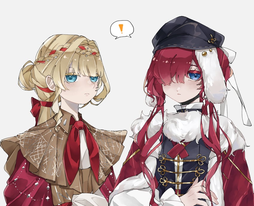 yenisei and kiperina (reverse:1999) drawn by ms_r_r