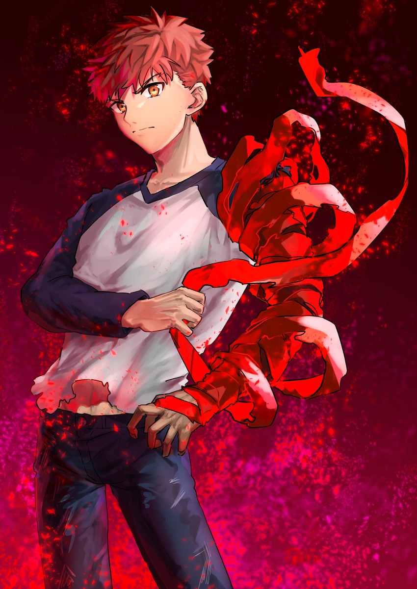 emiya shirou (fate and 2 more) drawn by sa_nomaru