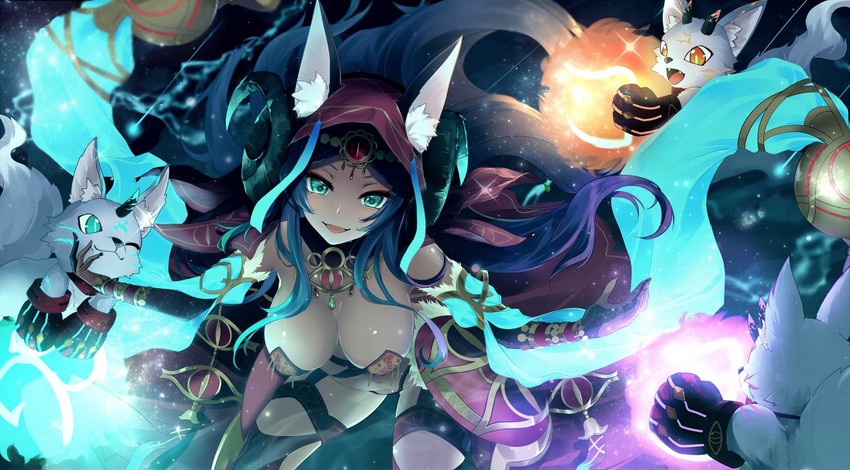 queen of sheba and three enigmas (fate and 1 more) drawn by koruta_(nekoimo)