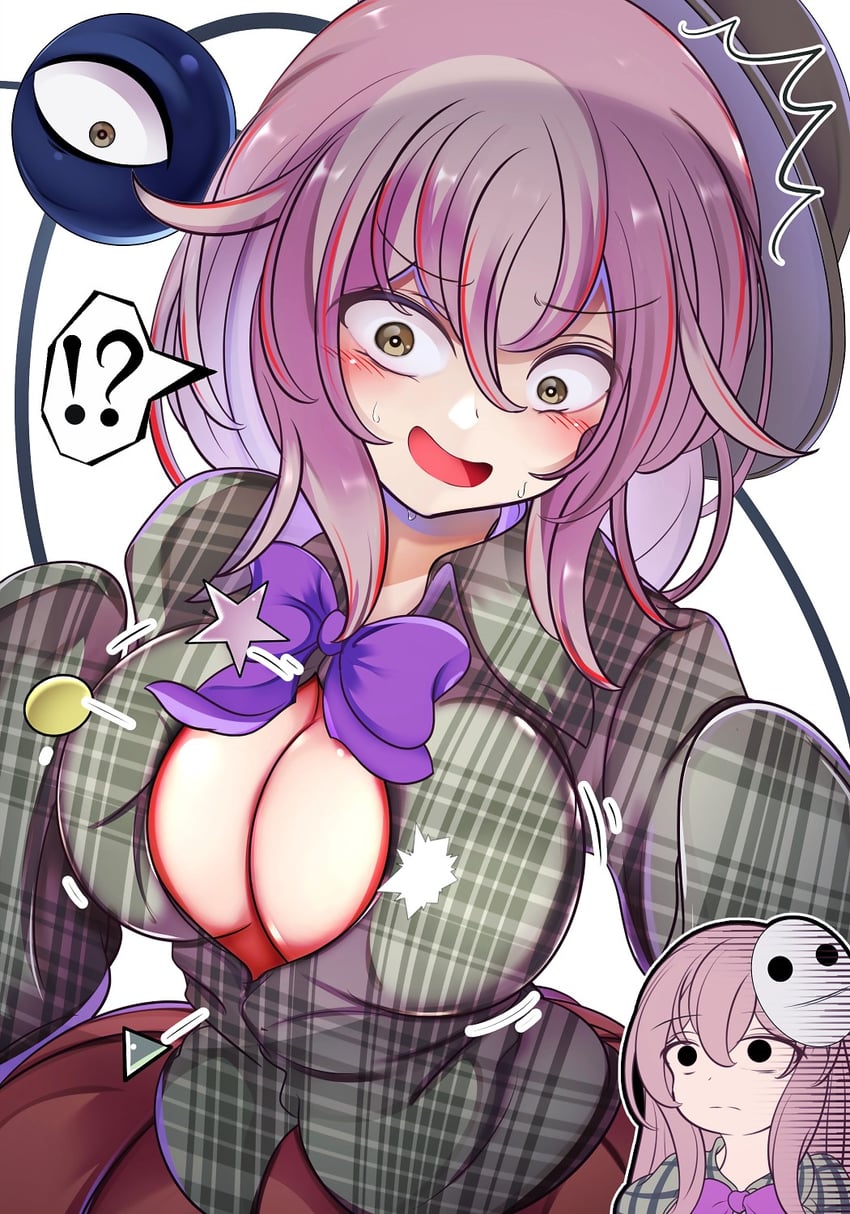 komeiji koishi and hata no kokoro (touhou) drawn by kana_(user_rkuc4823)