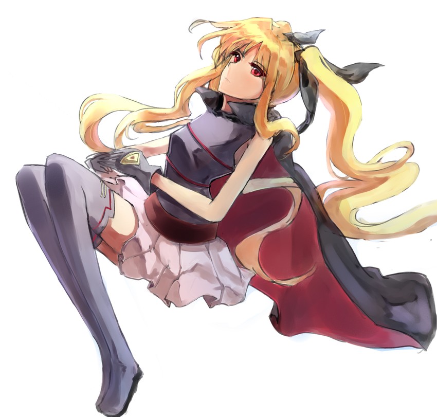 fate testarossa (lyrical nanoha and 1 more) drawn by neko-hime_(neko-hime)
