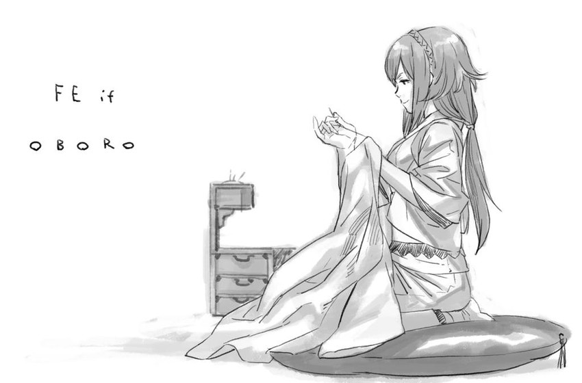 oboro (fire emblem and 1 more) drawn by kozaki_yuusuke