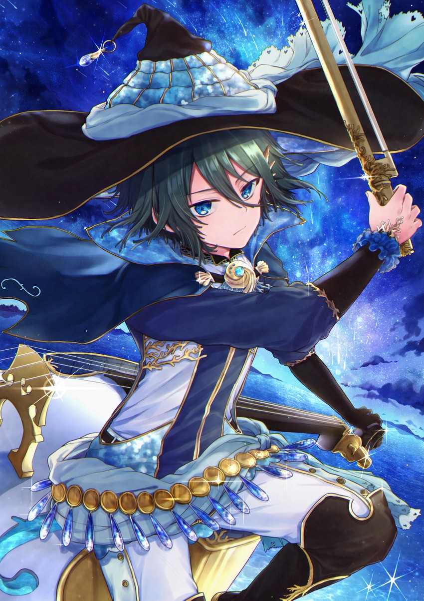 stradivarius (pixiv fantasia and 1 more) drawn by nekogu_rui