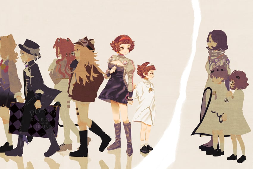 vertin, sonetto, matilda bouanich, lilya, mesmer jr., and 3 more (reverse:1999) drawn by tn_kn1000