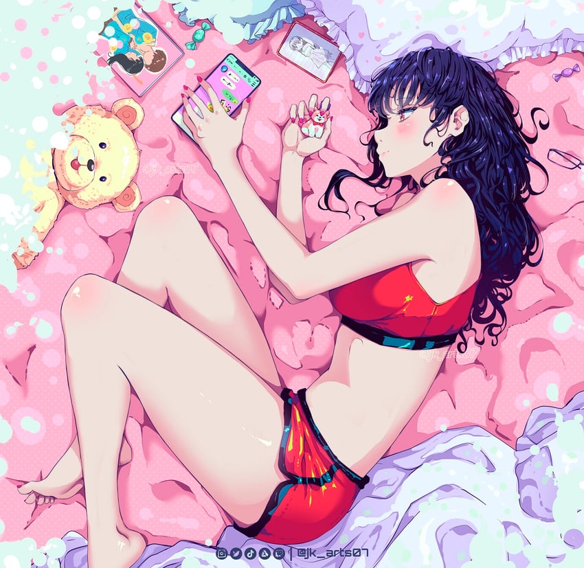 yamada anna (boku no kokoro no yabai yatsu) drawn by jk_arts