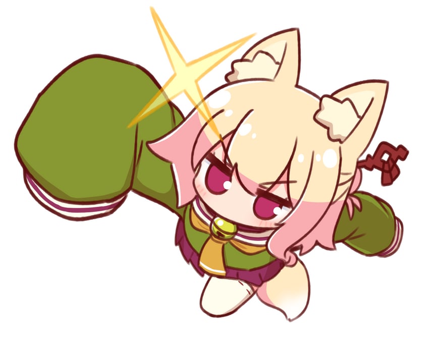 kemomimi-chan (original and 2 more) drawn by naga_u