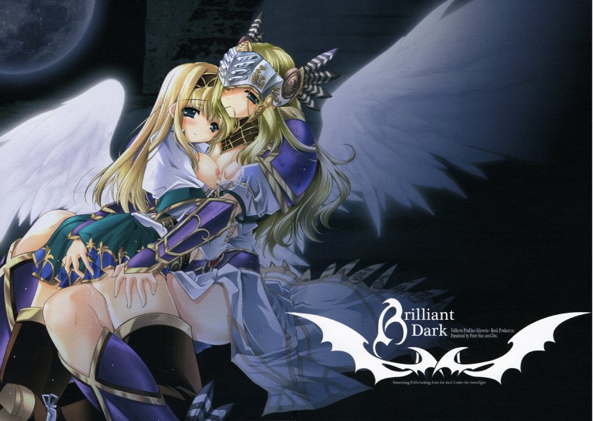 alicia and silmeria valkyrie (valkyrie profile and 1 more) drawn by kamishiro_midorimaru
