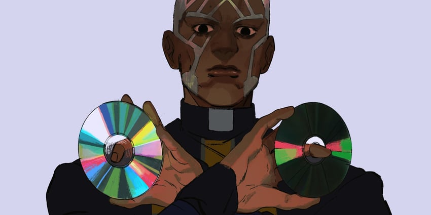 enrico pucci (jojo no kimyou na bouken and 1 more) drawn by naruysae