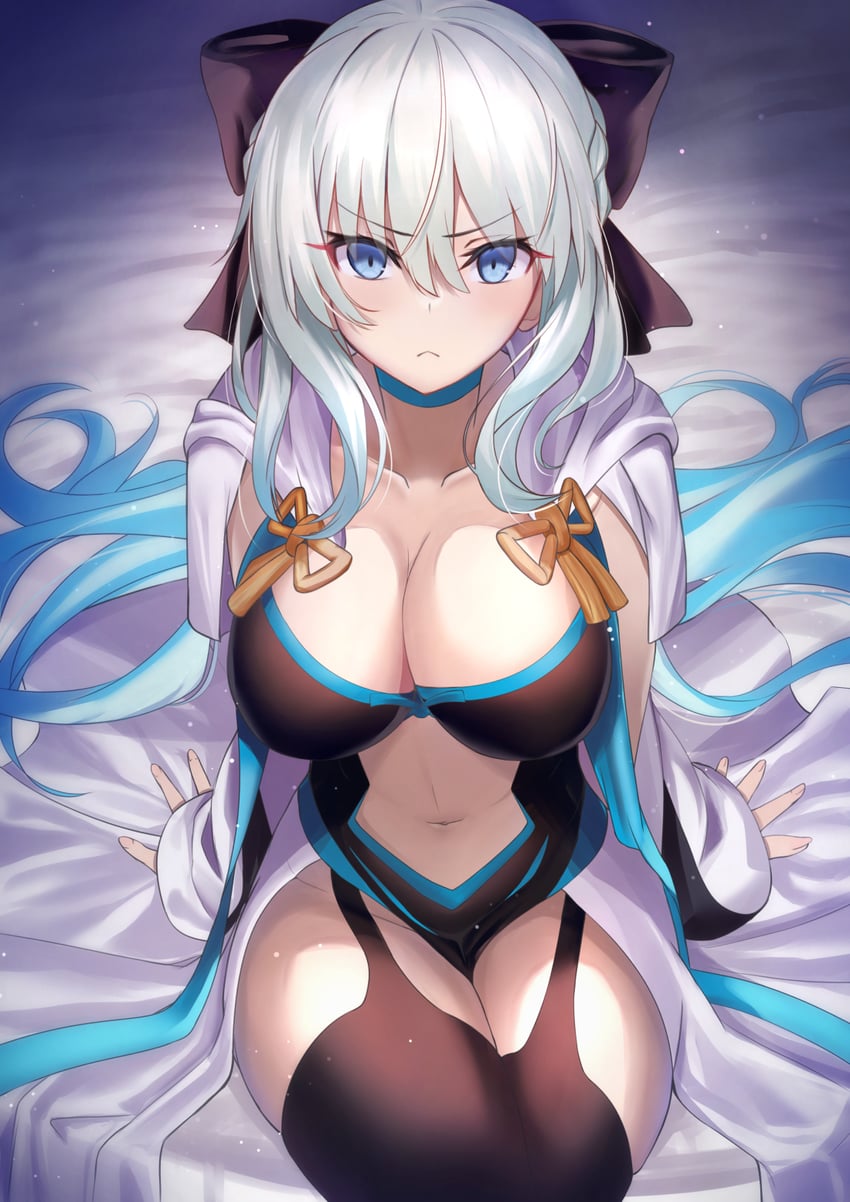 morgan le fay (fate and 1 more) drawn by neko_daruma