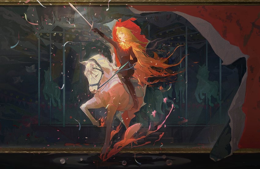 don quixote (project moon and 2 more) drawn by biexuejianzhu