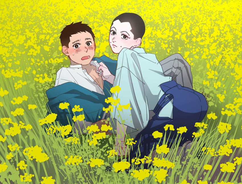 usami tokishige and takagi tomoharu (golden kamuy) drawn by reman_kamuy