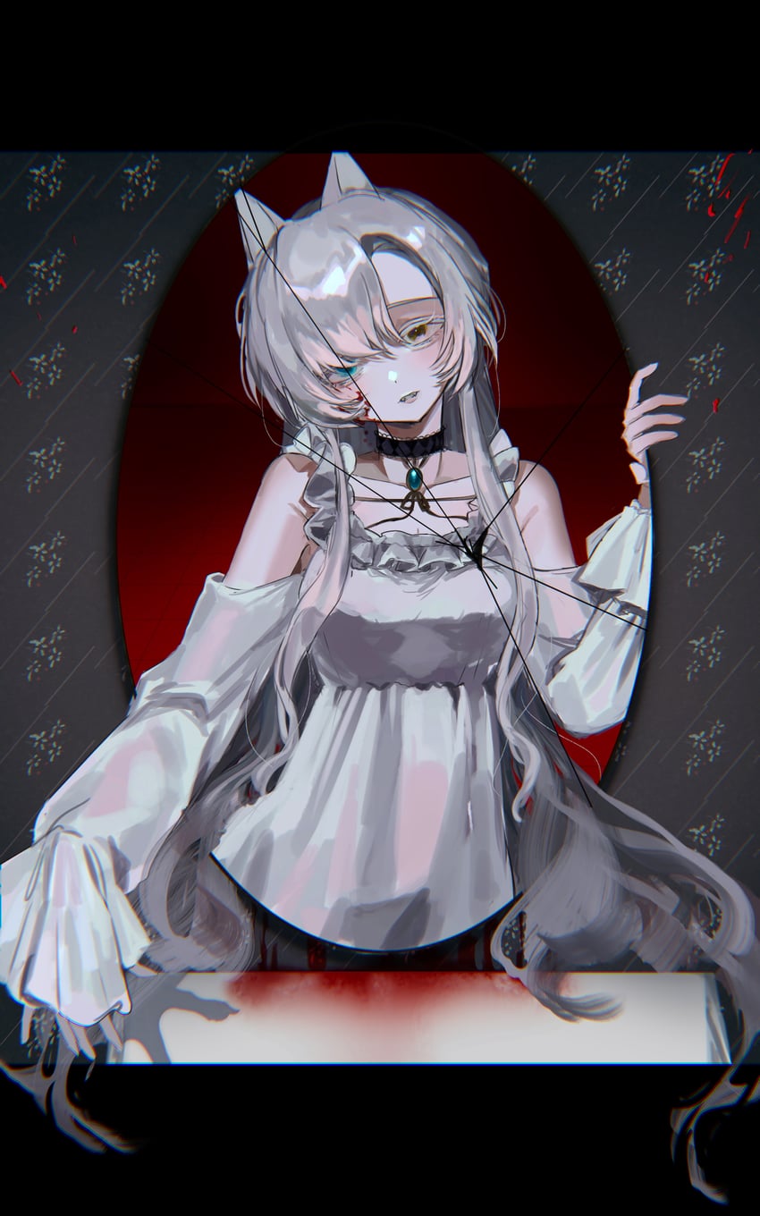 shiro (original) drawn by kote1