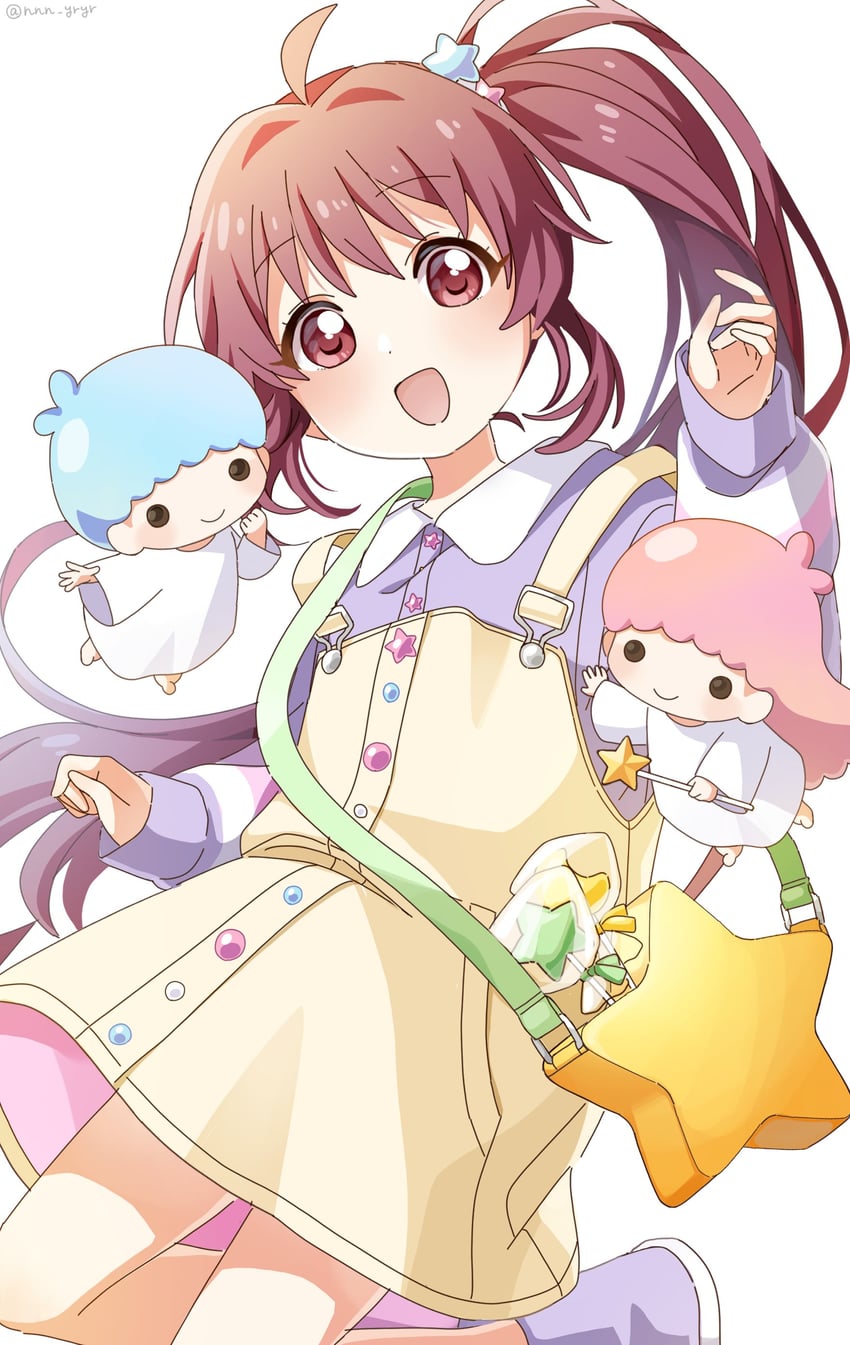 sugiura ayano, lala, and kiki (yuruyuri and 2 more) drawn by nnn_yryr