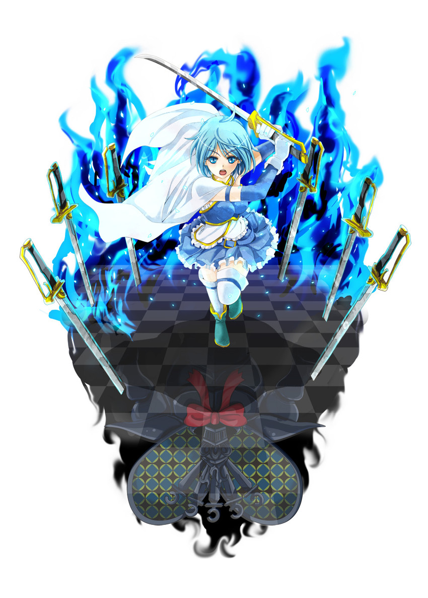 miki sayaka and oktavia von seckendorff (mahou shoujo madoka magica) drawn by ivuki