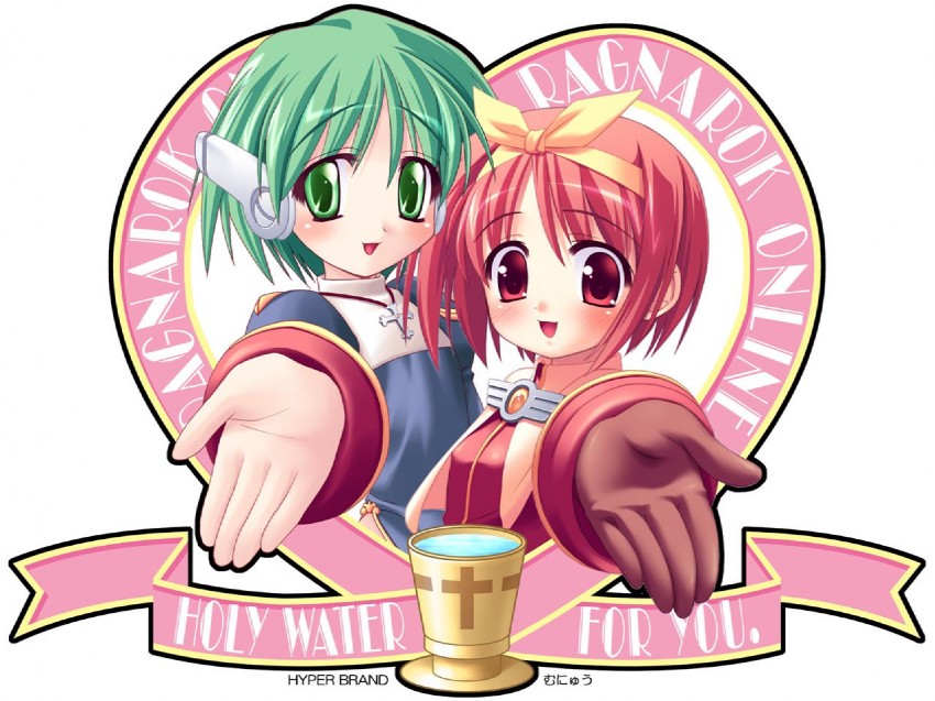 priest, acolyte, multi, and kamigishi akari (ragnarok online and 1 more) drawn by ishihara_masumi