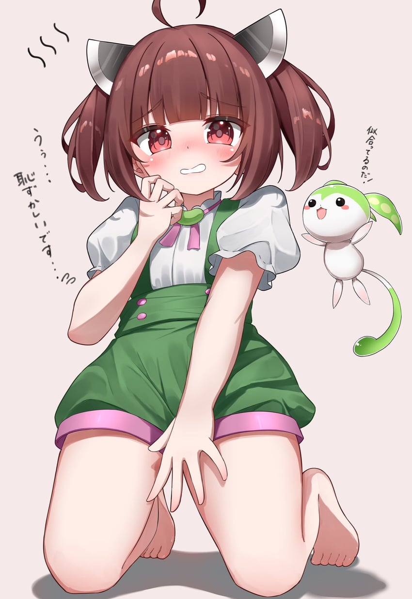 touhoku kiritan and zundamon (voiceroid and 2 more) drawn by timtim_(tim99292)