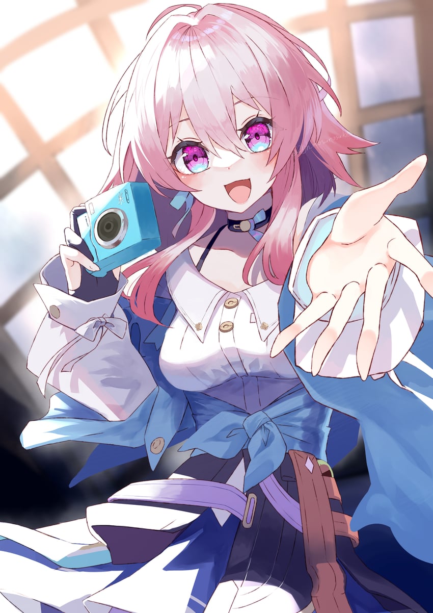 march 7th (honkai and 1 more) drawn by elritta