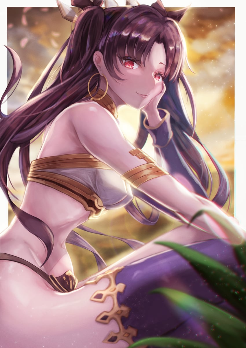 ishtar (fate and 1 more) drawn by ganmenkurei_(ani)