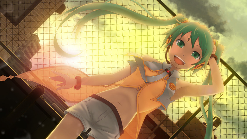 hatsune miku (vocaloid and 3 more) drawn by kunishi_rei