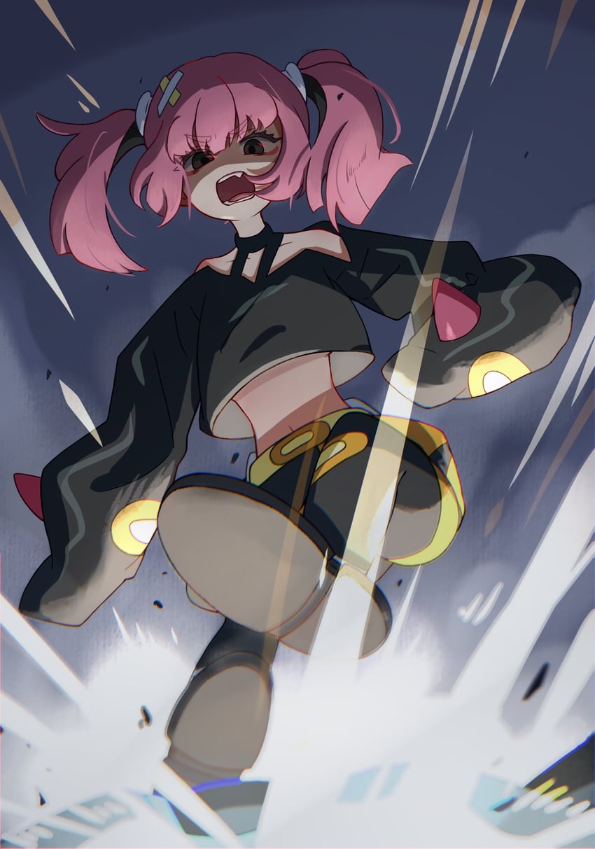 coral (pokemon and 1 more) drawn by seiun_(hoshigumo_72)