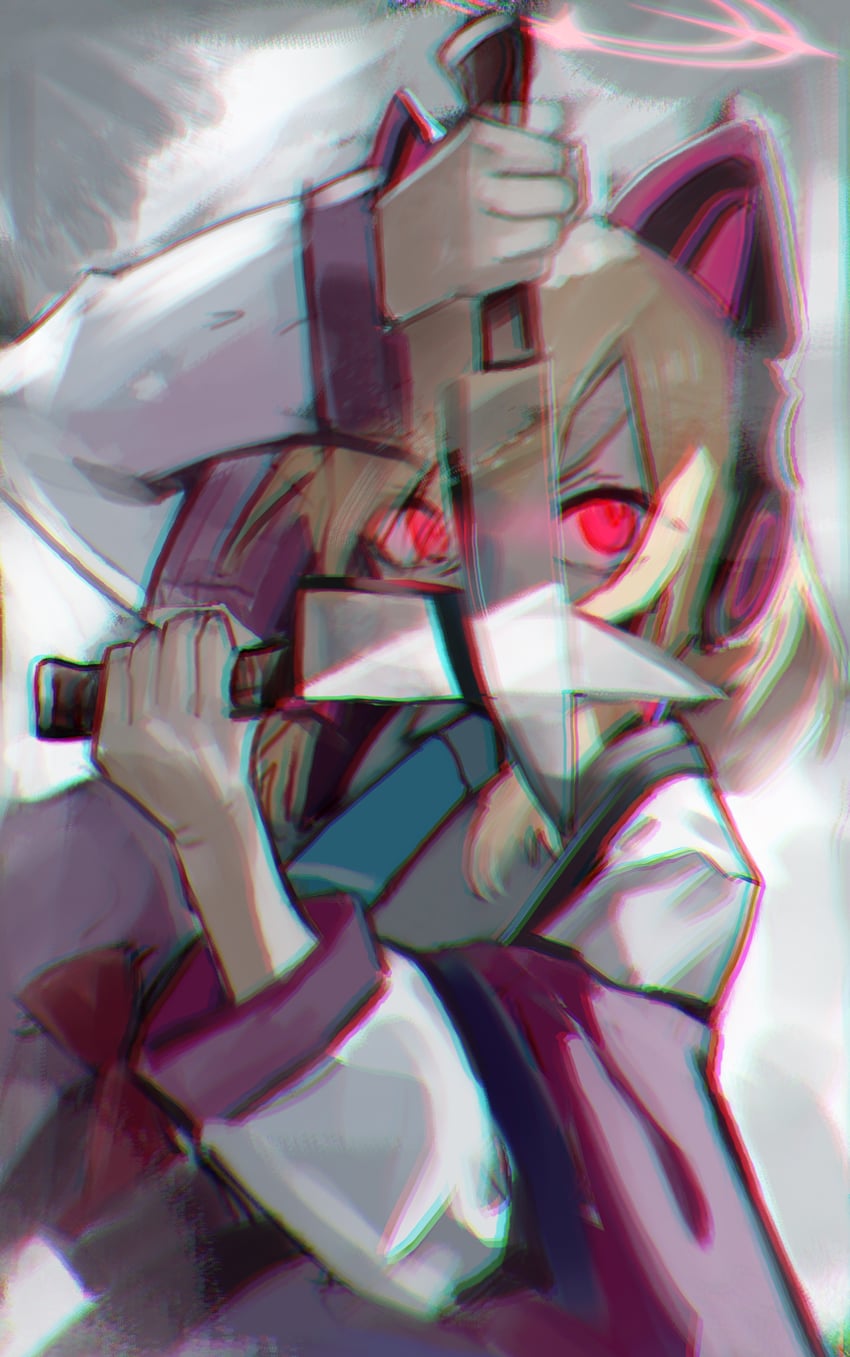 momoi (blue archive and 1 more) drawn by rescat