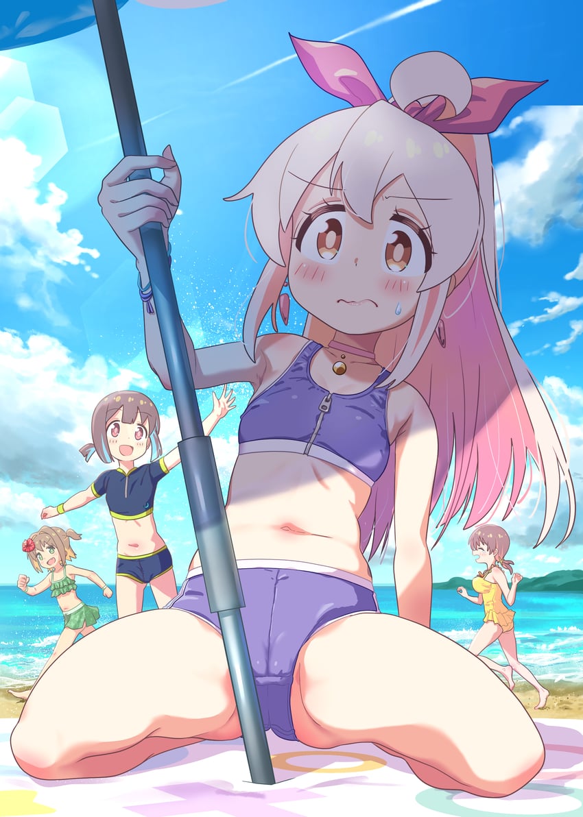 oyama mahiro, hozuki momiji, oka asahi, and murosaki miyo (onii-chan wa oshimai!) drawn by shiina_excel