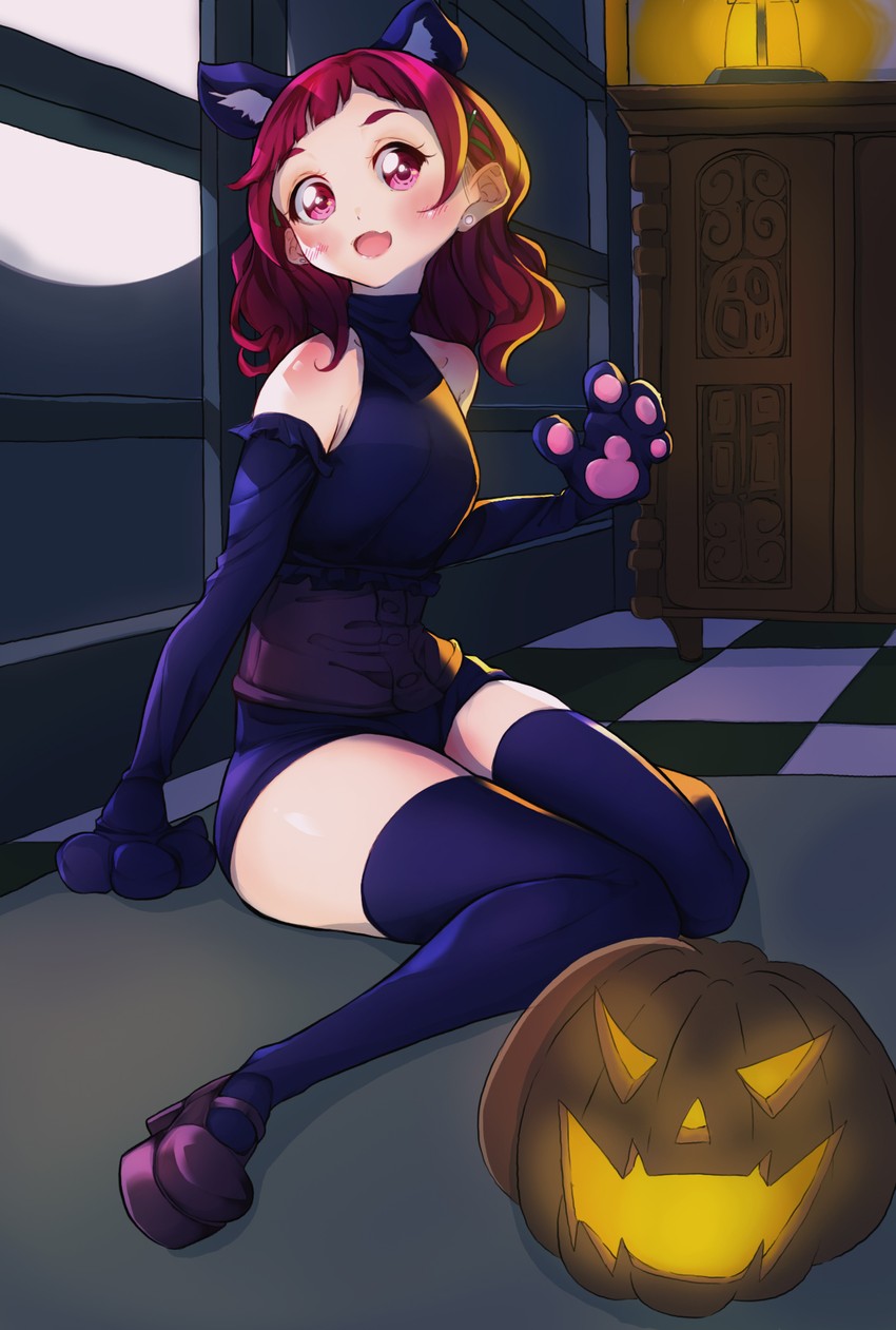 nono hana (precure and 1 more) drawn by rikito1087