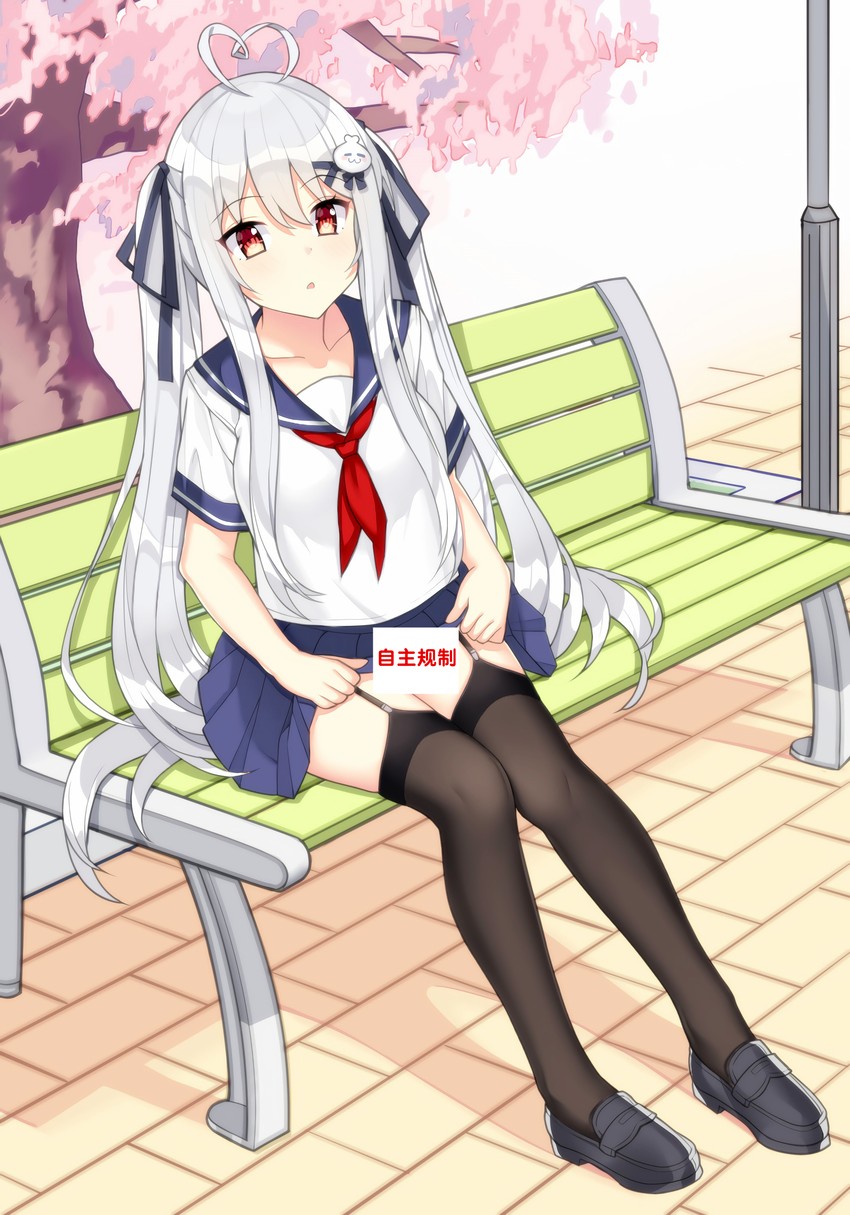 tokisaki mio (original) drawn by jyt and niliu_chahui