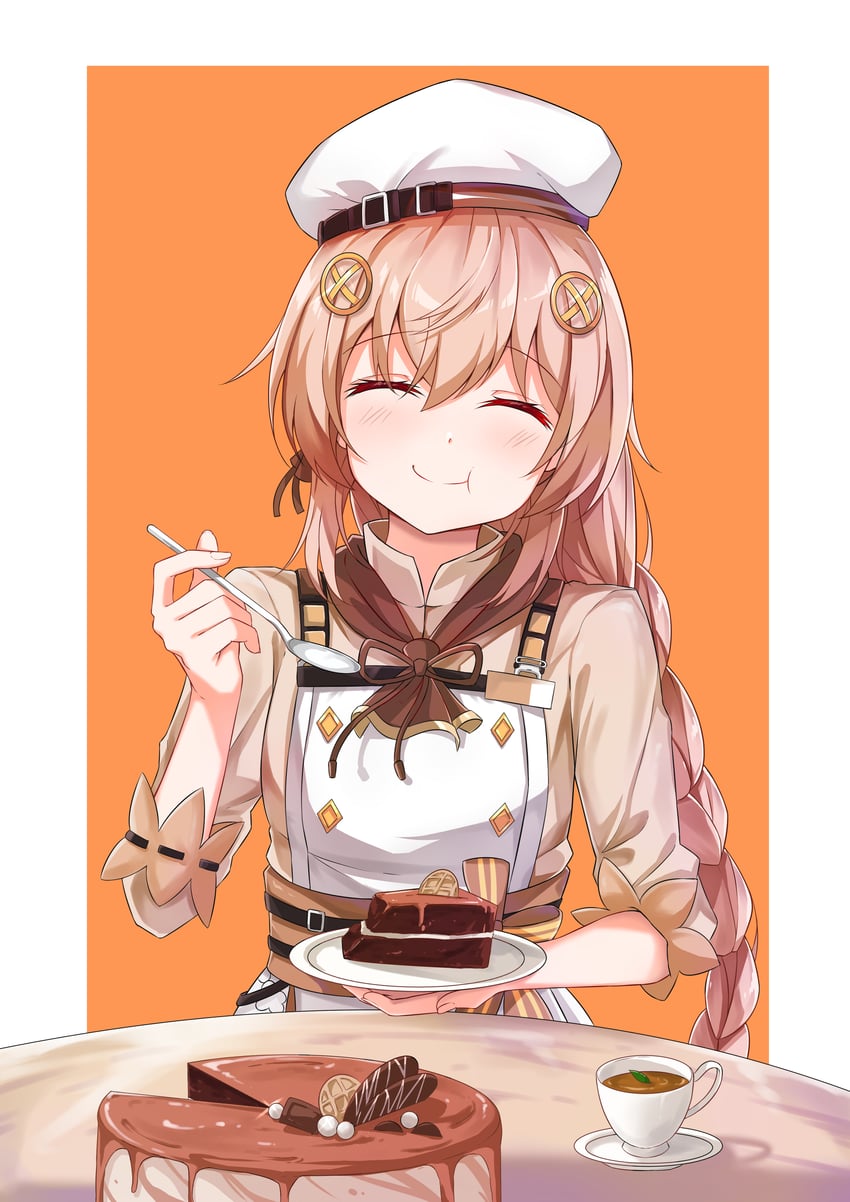 fnc and choco (girls' frontline and 1 more) drawn by ransei48