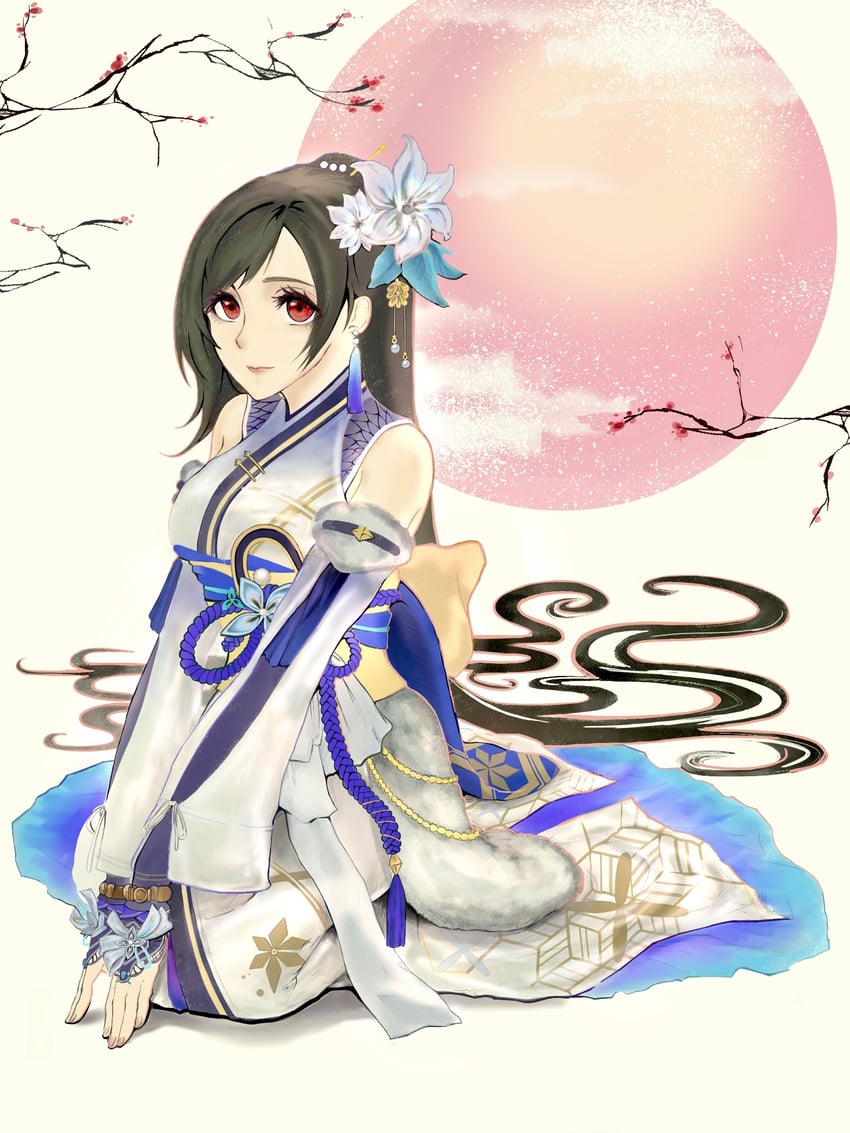 tifa lockhart (final fantasy and 2 more) drawn by ggziseflsr47323