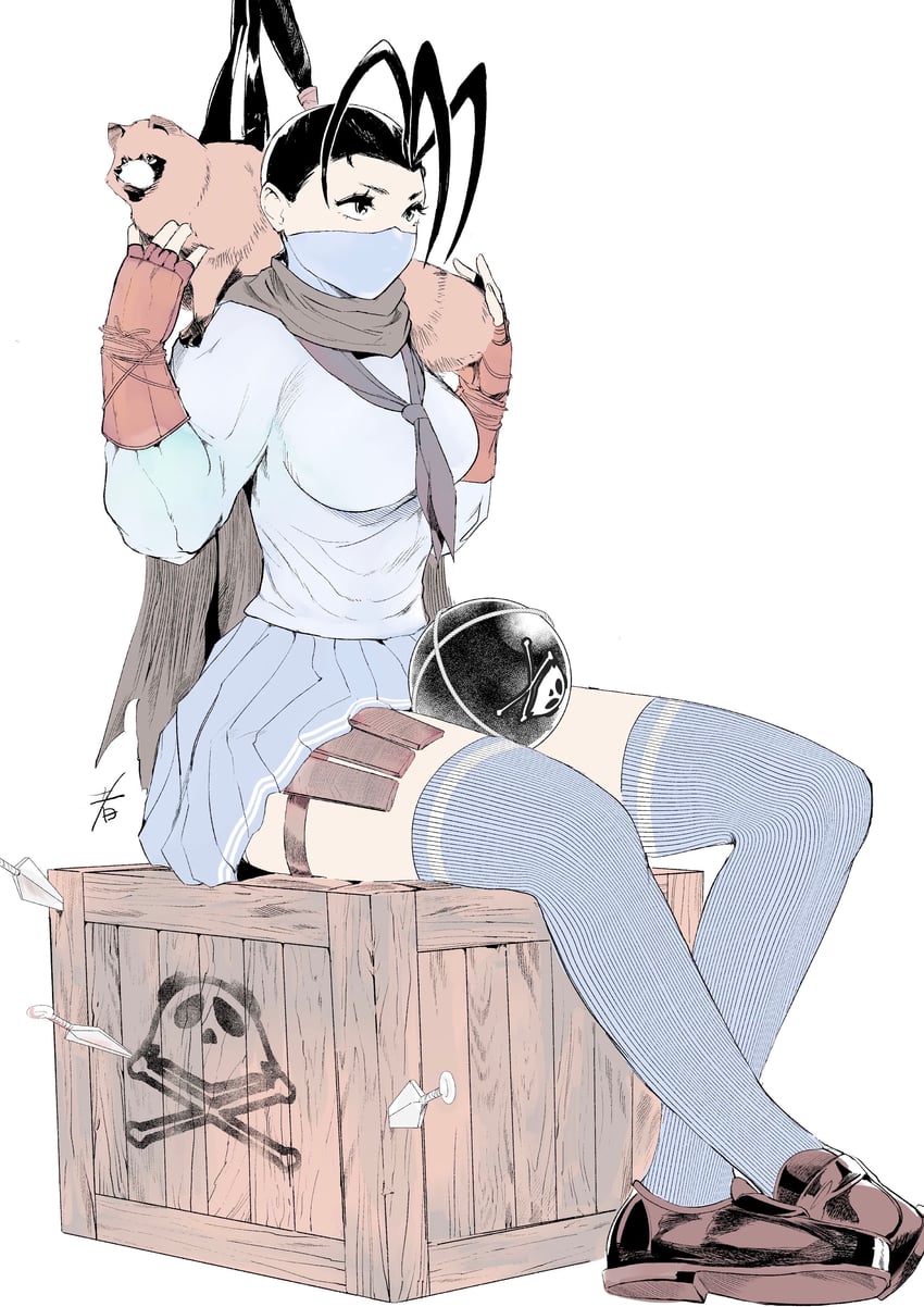 ibuki and don (street fighter and 1 more) drawn by hiroshi_mono