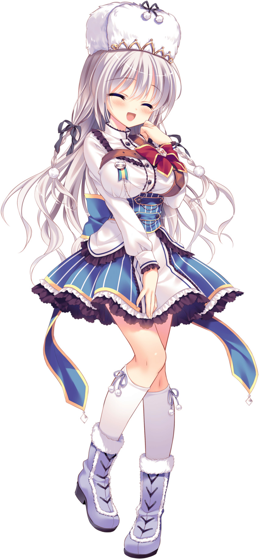 anastasia imperator erland (love love princess) drawn by wori