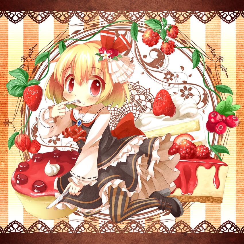 rumia (touhou and 1 more) drawn by shiroino_(shirayuki_mutsuki)
