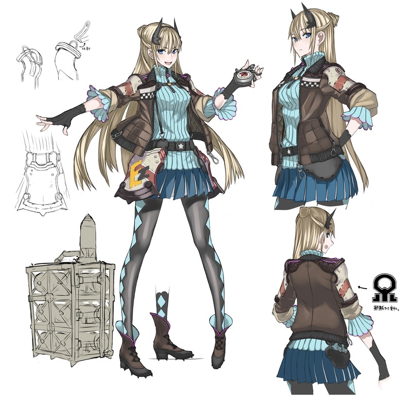 reiley miller (senjou no valkyria and 1 more) drawn by honjou_raita