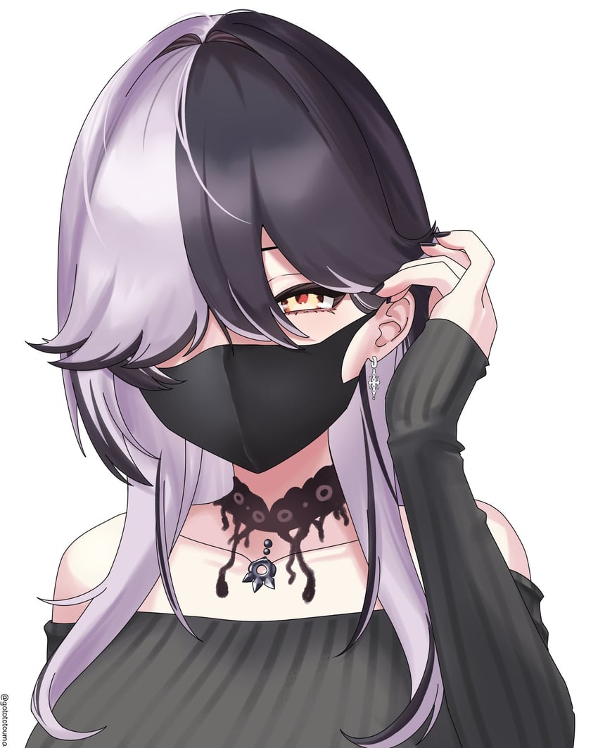shiori novella (hololive and 1 more) drawn by gototo_touma