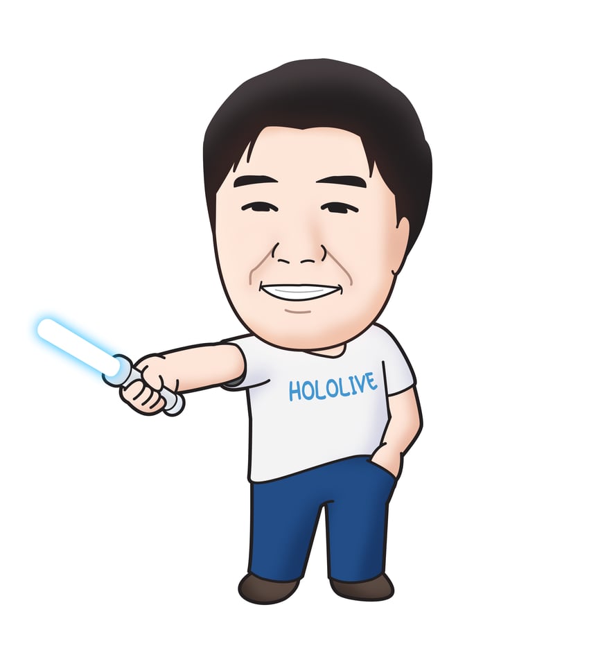yagoo (hololive and 2 more) drawn by kumaane