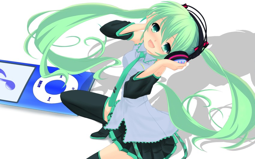 hatsune miku (vocaloid) drawn by terun